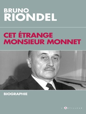 cover image of Cet étrange Monsieur Monnet